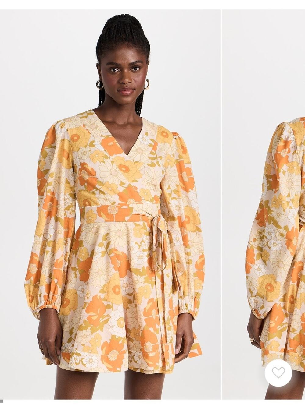 Millie Nan Wrap Dress Small Like New Worn Once